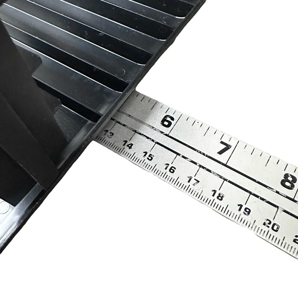 Openstock Black Plastic Double‎ Column 40 Cassette Storage Rack Stackable Media
